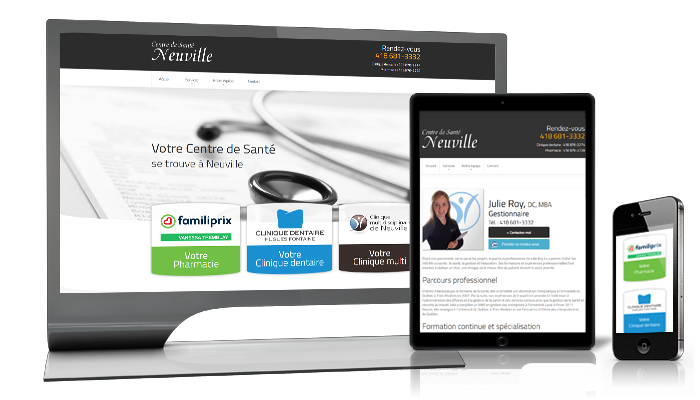 Cliquez pour voir le site dans une nouvelle fenêtre Centre de Santé Neuville