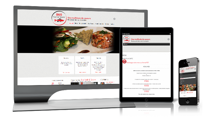 Cliquez pour voir le site dans une nouvelle fenêtre Duo Sushi et Tartare